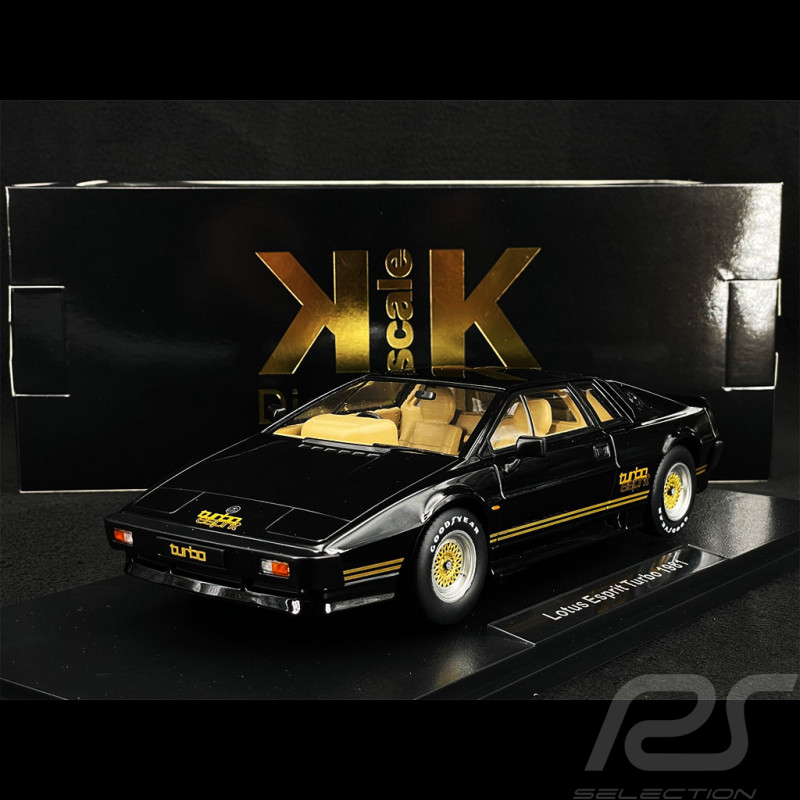 Lotus Esprit Turbo 1981 Noir / Or 1/18 KK Scale KKDC181194