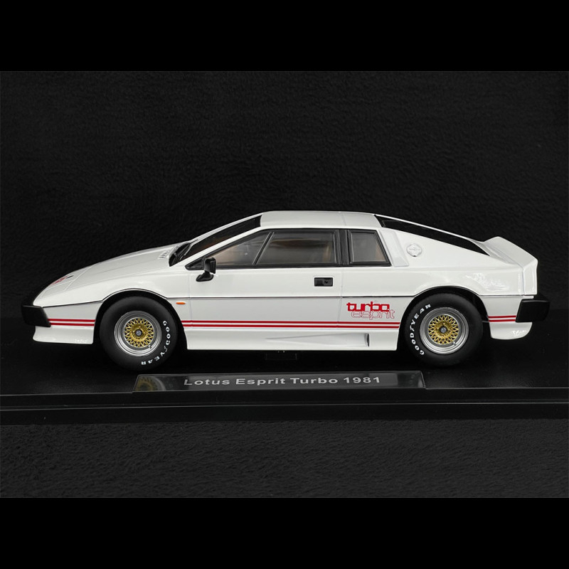 Lotus Esprit Turbo 1981 James Bond For your Eyes Only White / Red