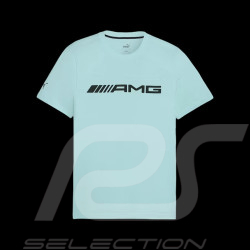 Mercedes AMG T-shirt Puma Lichtblau 623716-12 - herren
