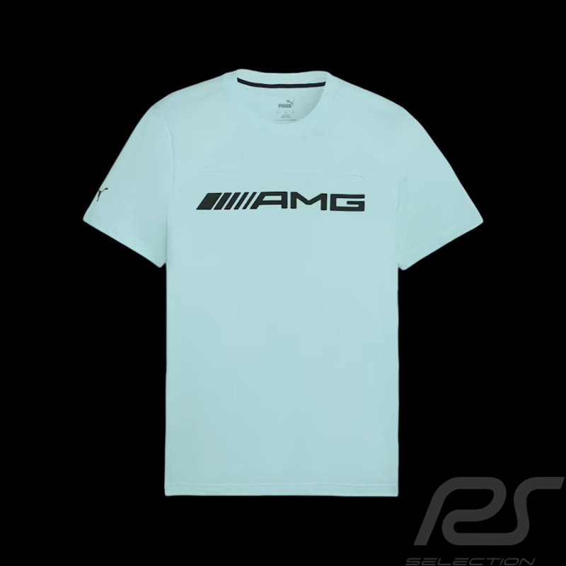 Mercedes AMG T-shirt Puma Light Blue 623716-12 - men