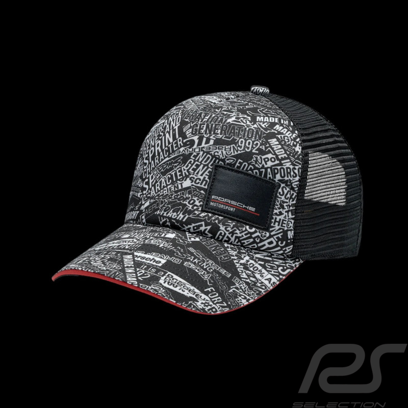 Porsche Cap Motorsport 5 Schwarz / Weiß WAP1600020RMSF