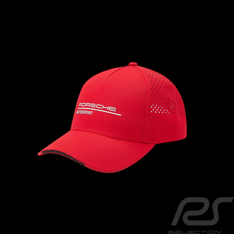 Casquette Porsche Motorsport 5 Perforée Rouge 701228639-003