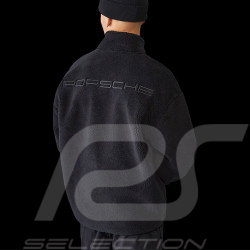 Porsche Jacket Motorsport 5 Sherpa Fleece Black - unisex