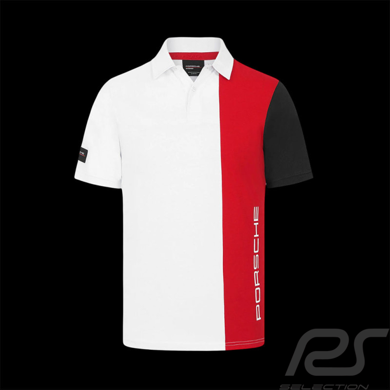 Porsche T-shirt Motorsport 5 Weiß / Rot / Schwarz 701228630-002 - herren