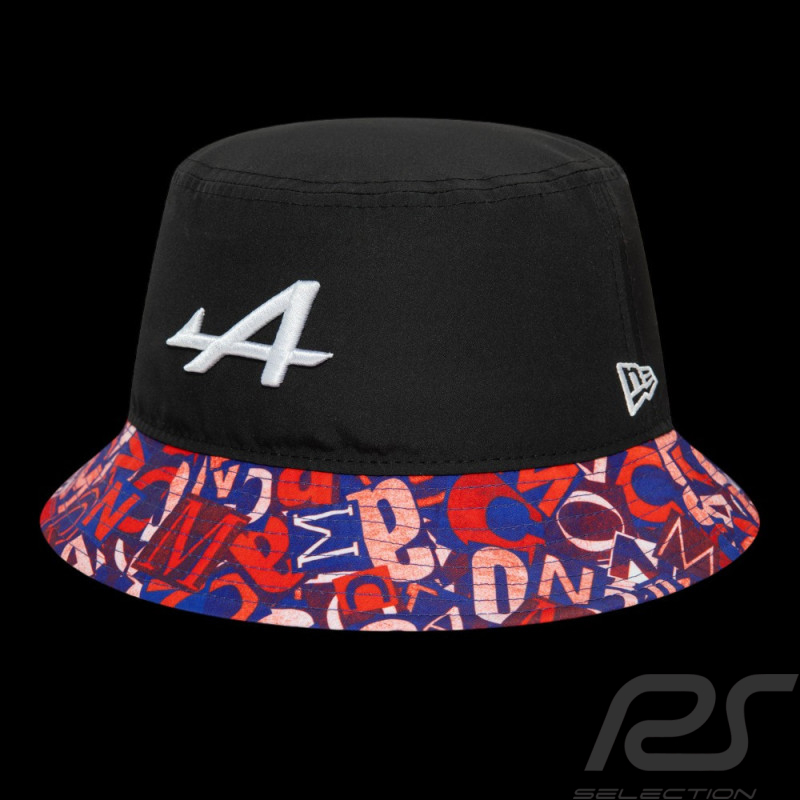 Alpine Bucket Hat F1 Team GP Monaco Ocon Gasly Black / Multicolour 60575665