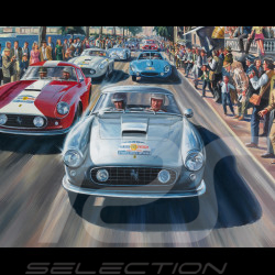 Banner "Tour de France Auto 1959" original design by Benjamin Freudenthal