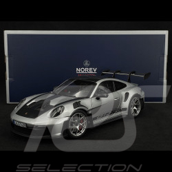 Porsche 911 GT3 RS Type 992 Weissach Package 2022 GT Silber Metallic 1/18 Norev 187366