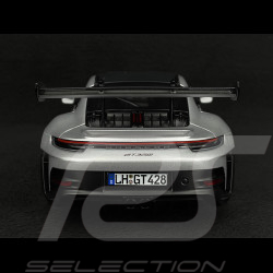 Porsche 911 GT3 RS Type 992 Weissach Package 2022 GT Silver Metallic 1/18 Norev 187366