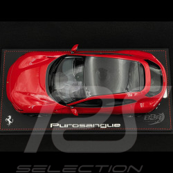 Ferrari Purosangue Carbondach 2023 Rosso Corsa 322 Rot / Schwarz 1/18 Mit Vitrine BBR P18219BCF