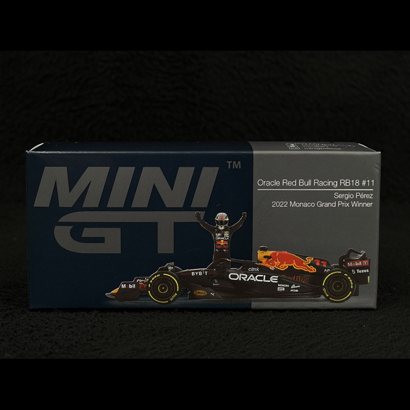 Sergio Perez Red Bull RB18 n° 11 Winner GP Monaco 2022 F1 1/64