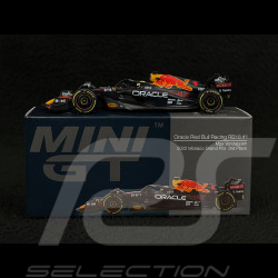 Max Verstappen Red Bull RB18 n° 1 3. GP Monaco 2022 F1 1/64 Mini GT MGT00550-L