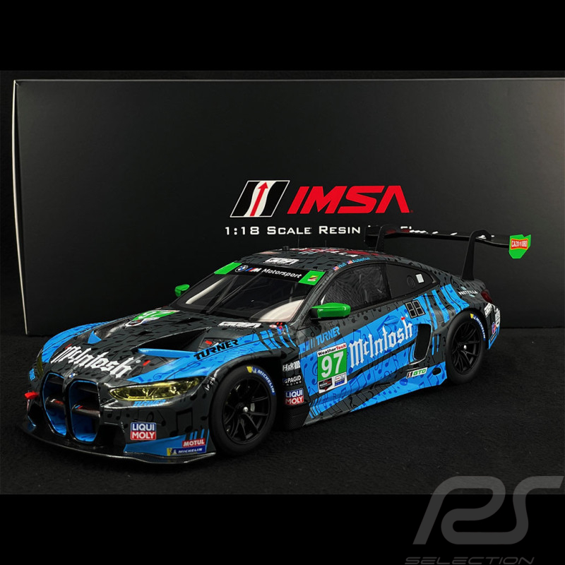 BMW M4 GT3 n° 97 2nd Laguna Seca 2023 1/18 Top Speed TS0517