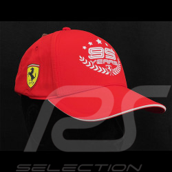 Ferrari Cap 95 Jahre F1 Team Leclerc Sainz Puma Rot 701228028-002