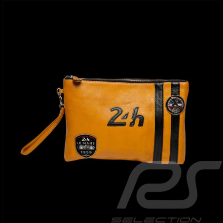 24h Le Mans Bag Yellow Leather - Paul 27268-2038