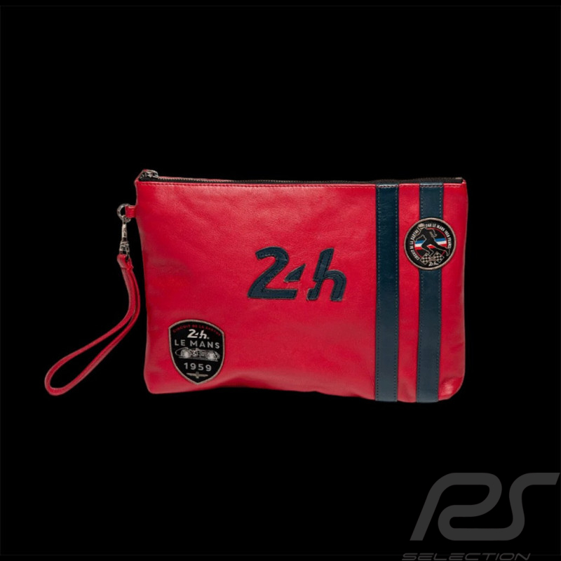 Sacoche 24h Le Mans en Cuir Rouge Racing 24h Le Mans - Paul  27268-0282