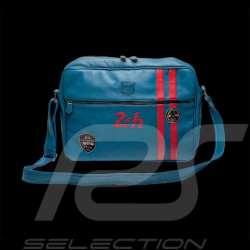 24h Le Mans Bag Messenger Ocean Blue Leather - Raoul 4 27269-2773