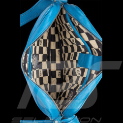 24h Le Mans Bag Messenger Ocean Blue Leather - Raoul 4 27269-2773