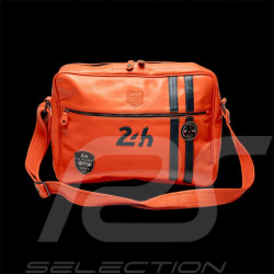 24h Le Mans Umhängetasche Orange Leder - Raoul 4 27269-2090