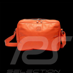 24h Le Mans Umhängetasche Orange Leder - Raoul 4 27269-2090