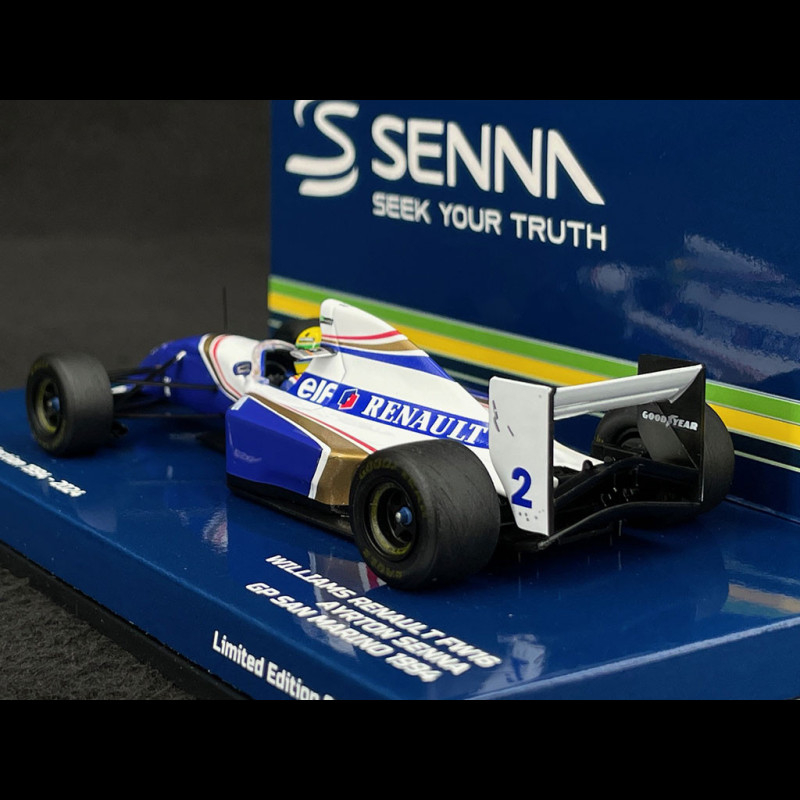 Ayrton Senna Williams Renault FW16 n° 2 Dirty Version GP San