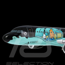 Tintin Airplane Airbus A320 Air Brussels Rackham - Red Rackham's Treasure Resin 37,6 cm 29668