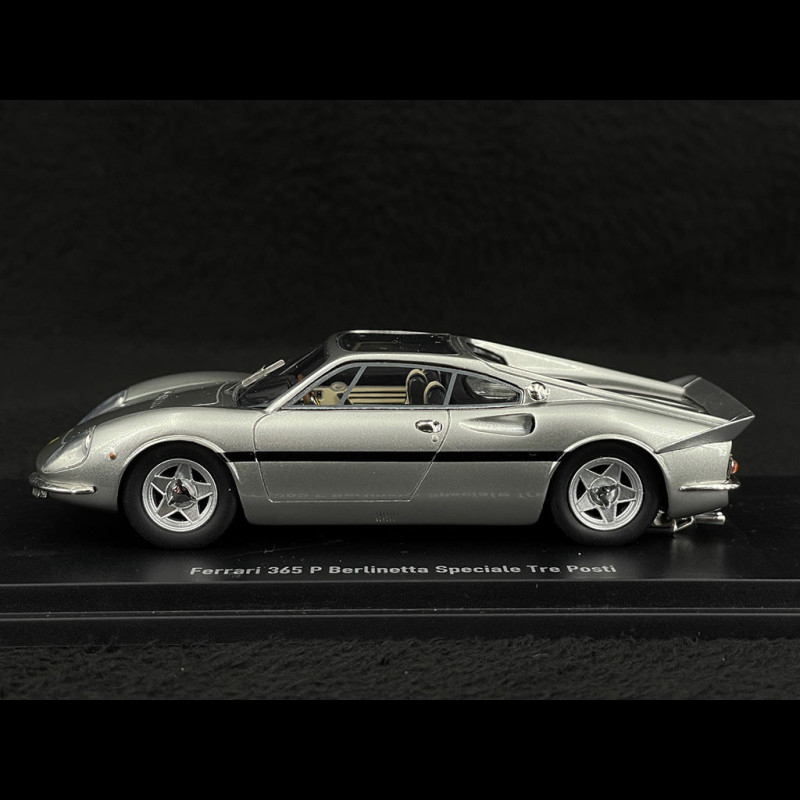 Ferrari 365P Tre Posti Gianni Agnelli 1968 Silber 1/43 Autocult ATC90286