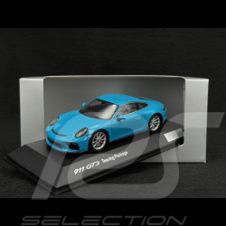 Porsche 911 GT3 type 991 Touring Package 2017 bleu Miami 1/43 Spark WAP0201630J