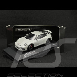 Porsche 911 GT3 type 991 Mk II 2017 chalk grey 1/43 Minichamps 410066026