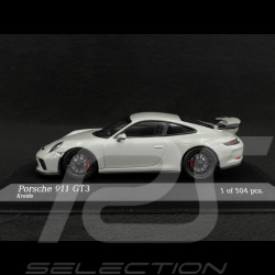Porsche 911 GT3 type 991 phase II 2017 gris craie 1/43 Minichamps 410066026