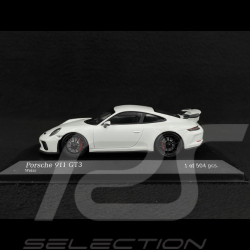 Porsche 911 GT3 type 991 phase II 2017 blanc 1/43 Minichamps 410066025