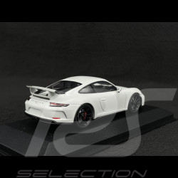 Porsche 911 GT3 type 991 Mk II 2017 white 1/43 Minichamps 410066025
