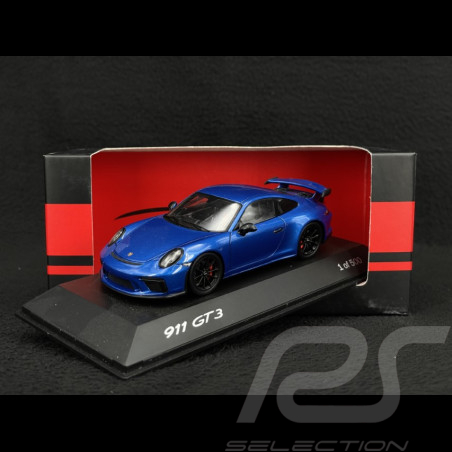 Porsche 911 GT3 type 991 phase II bleu saphir métallisé 1/43 Spark WAX02020063