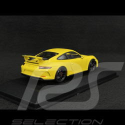Porsche 911 GT3 type 991 phase II 2017 jaune racing 1/43 Minichamps 410066020