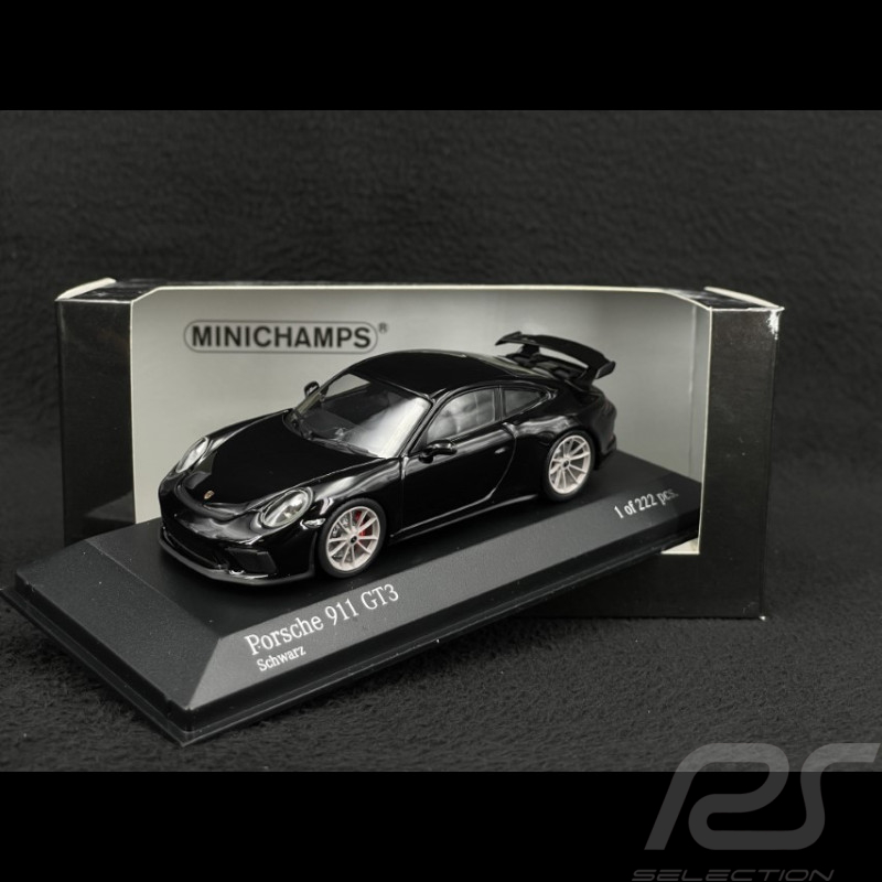 Porsche 911 GT3 typ 991 Mk II 2017 schwarz 1/43 Minichamps 413066029