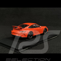 Porsche 911 GT3 type 991 Mk II 2017 lava orange 1/43 Minichamps 410066024