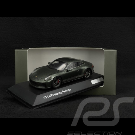 Porsche 911 GT3 type 991 Touring Package 2017 oak green metallic 1/43 Spark WAX02020077