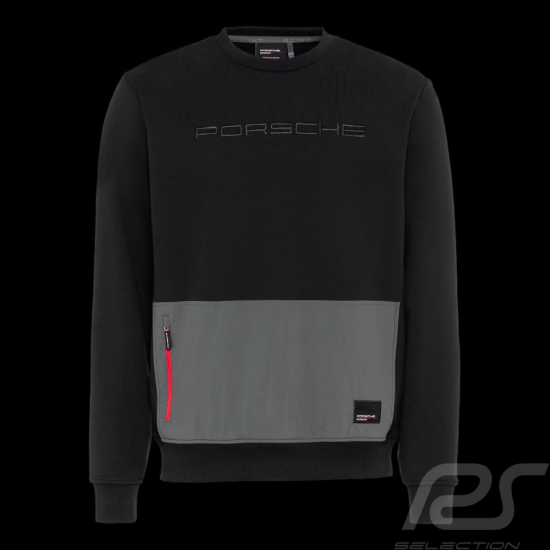 Sweatshirt Porsche Motorsport 5 Noir WAP168RMSF - mixte