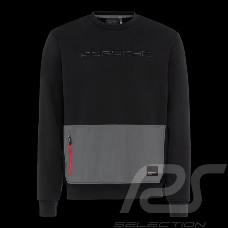 Sweatshirt Porsche Motorsport 5 Noir WAP168RMSF - mixte
