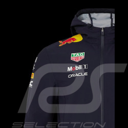 Veste Red Bull Racing Imperméable F1 Team Verstappen Pérez Bleu Nuit TU5284-190 - Mixte