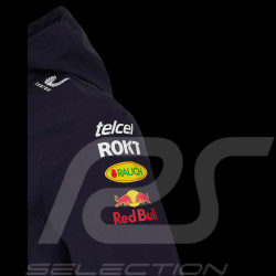 Veste Red Bull Racing Imperméable F1 Team Verstappen Pérez Bleu Nuit TU5284-190 - Mixte