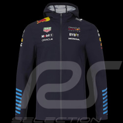 Red Bull Jacket F1 Team Verstappen Pérez Rain Jacket Night Blue TU5284-190 - Unisex