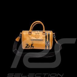 24h Le Mans Handtasche 1959 Courcelles aus Leder Gelb 27265-2038