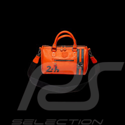 24h Le Mans Handtasche 1959 Courcelles aus Leder Orange 27265-9090