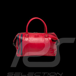 Large 24h Le Mans Bag 1959 Leather 48h Gaston Racing Red 27267-0282