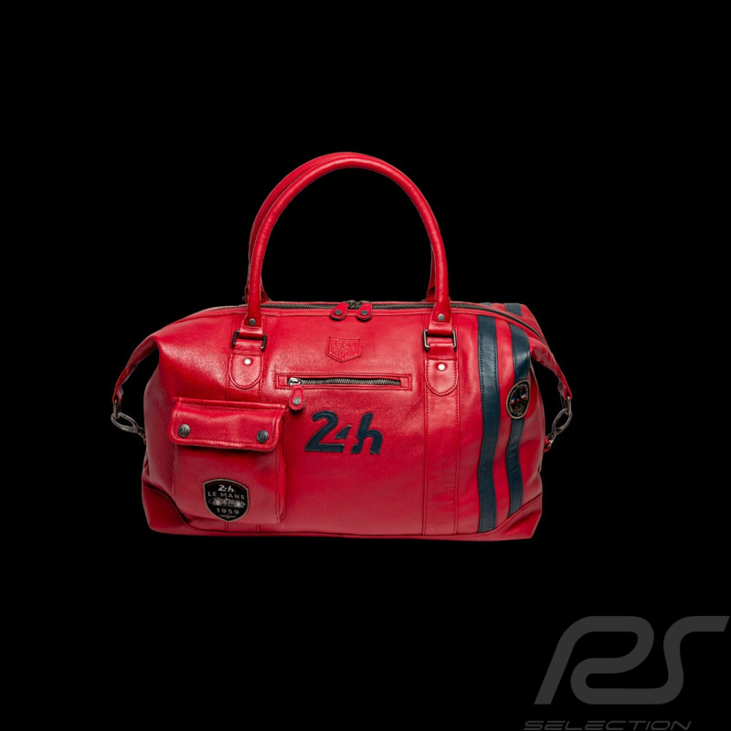 Grand Sac Cuir 24h Le Mans 1959 48h Gaston Rouge Racing 27267-0282
