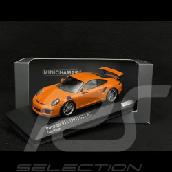 Porsche 911 GT3 RS type 991 2014 orange Gulf 1/43 Minichamps CA04316102
