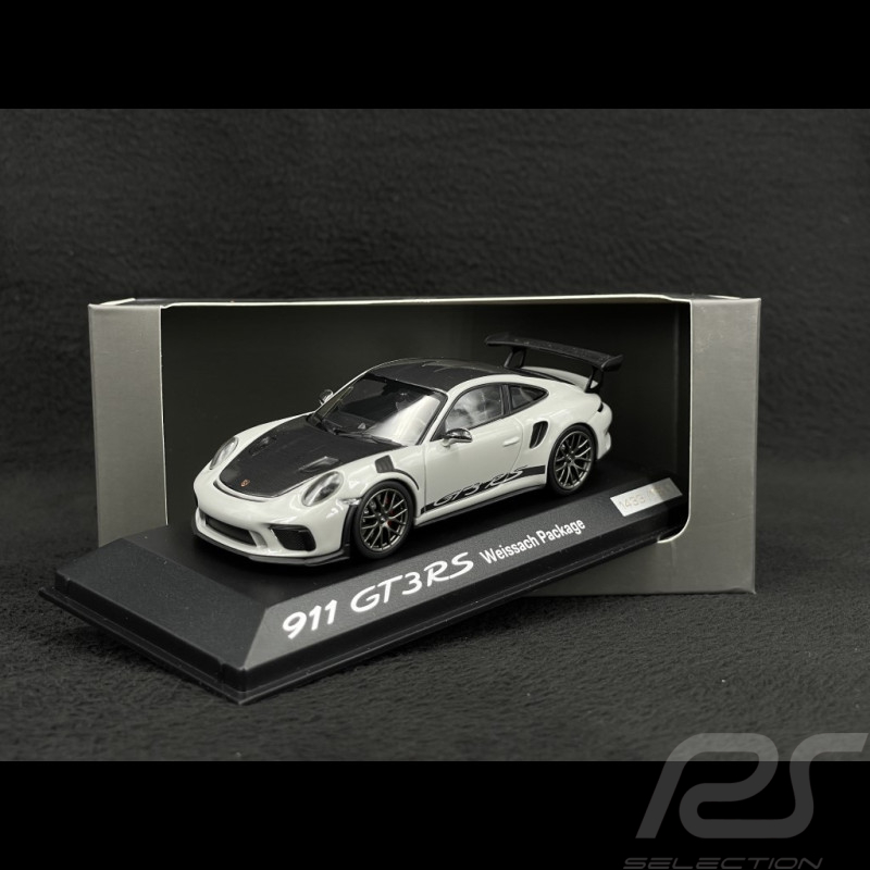 Porsche 911 GT3 RS type 991 Mk ll 2018 chalk grey 1/43 Minichamps WAP0201600J