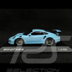 Porsche 991 GT3 RS olympic blue 1/43 Spark WAX02020046