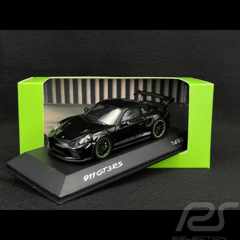 Porsche 911 GT3 RS type 991 Pack Weissach 2018 black 1/43 Spark WAX02020083