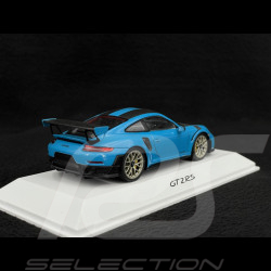 Porsche 911 GT2 RS Type 991 IAA Sondermodell 2017 Miami Blue 1/43 Spark WAX02002017
